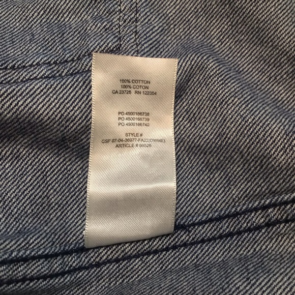 NWT Wilfred Free Port Belted Denim Jacket Size Small - Picture 5 of 7